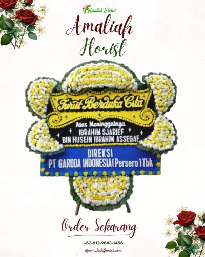 Papan Bunga Duka di Seraya